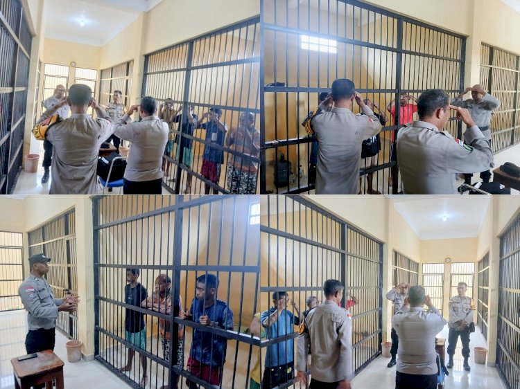 Terapi USEFT di Polres Malaka Tingkatkan Kesehatan Mental dan Emosi Tahanan