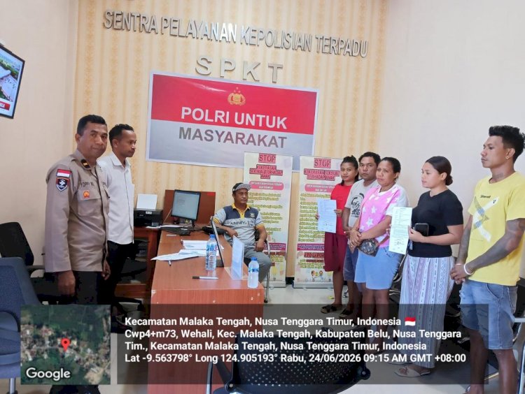 Polres Malaka Kedepankan Restorative Justice, Hadirkan Perdamaian dan Solusi Humanis bagi Masyarakat
