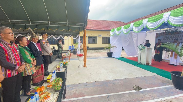 Polres Malaka Gelar Doa Lintas Agama, Perkuat Persatuan dan Kerukunan dalam HUT Bhayangkara ke-80