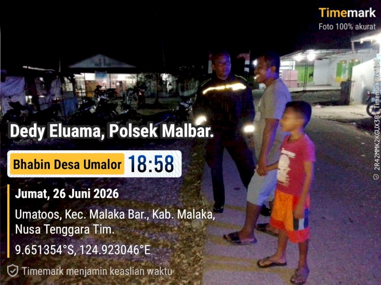 Patroli Dialogis Polsek Malaka Barat Perkuat Pencegahan Kenakalan Remaja, Wujudkan Wilayah yang Aman dan Kondusif