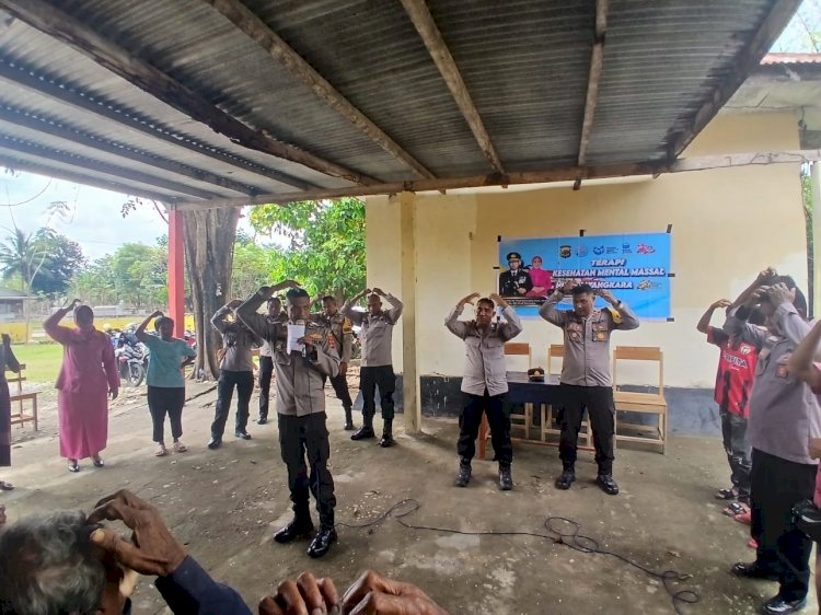 Sambut Hari Bhayangkara ke-80, Polres Malaka Gelar Terapi USEFT untuk Personel, Bhayangkari, dan Masyarakat