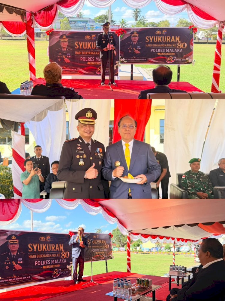 Syukuran Hari Bhayangkara Ke-80, Polres Malaka Perkuat Sinergi Mewujudkan 