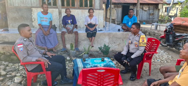 Polsek Sasitamean Intensifkan Patroli dan Sambang, Wujudkan Situasi Kamtibmas yang Aman dan Kondusif