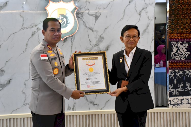 Polda NTT Torehkan Rekor MURI Dunia, Pelopor Terapi Kesehatan Mental bagi Anggota dan Masyarakat