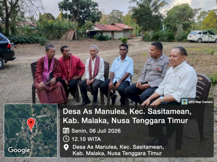 Cegah Gangguan Kamtibmas Sejak Dini, Polsek Sasitamean Gencarkan Patroli dan Edukasi Warga