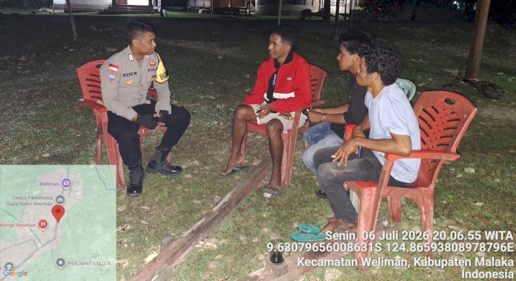 Patroli Dialogis Polsek Weliman Ciptakan Rasa Aman, Perkuat Kehadiran Polri di Tengah Masyarakat
