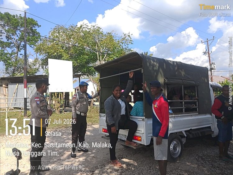Polsek Sasitamean Tingkatkan Patroli Dialogis Siang Hari, Cegah Curanmor dan Gangguan Kamtibmas
