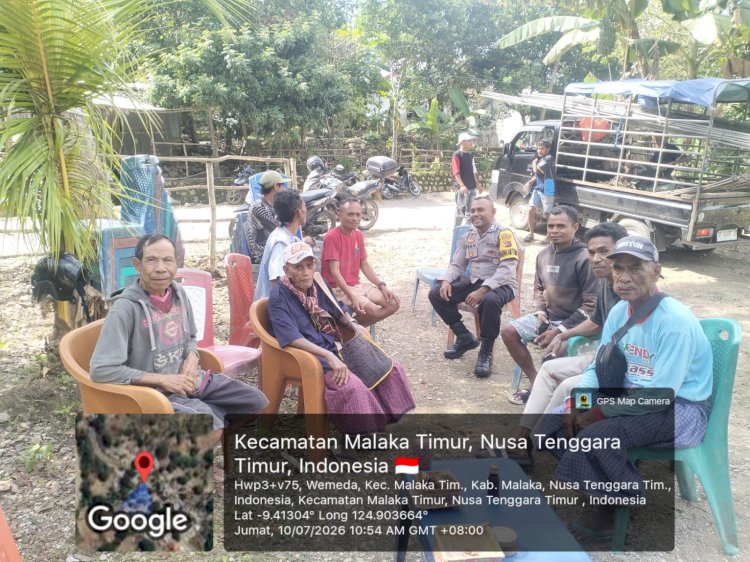 Polsek Malaka Timur Intensifkan Patroli Dialogis Siang Hari, Wujudkan Kamtibmas yang Aman dan Kondusif