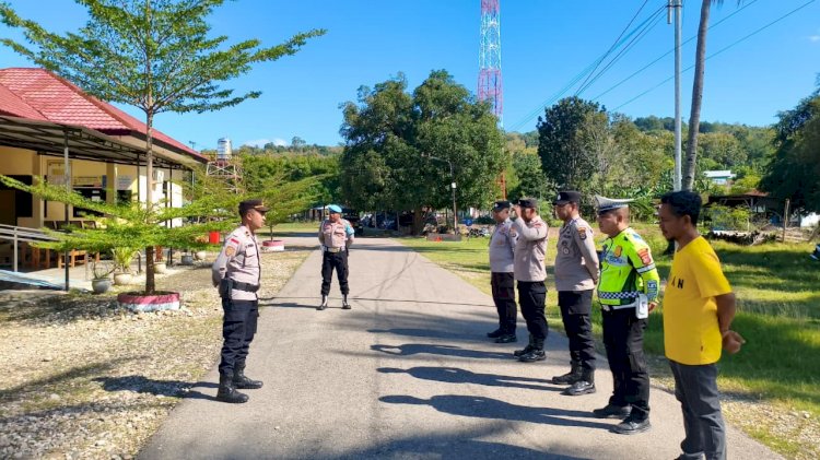 Polres Malaka Gelar Apel Siaga, Pastikan Kesiapsiagaan Personel dalam Mendukung Pelayanan kepada Masyarakat