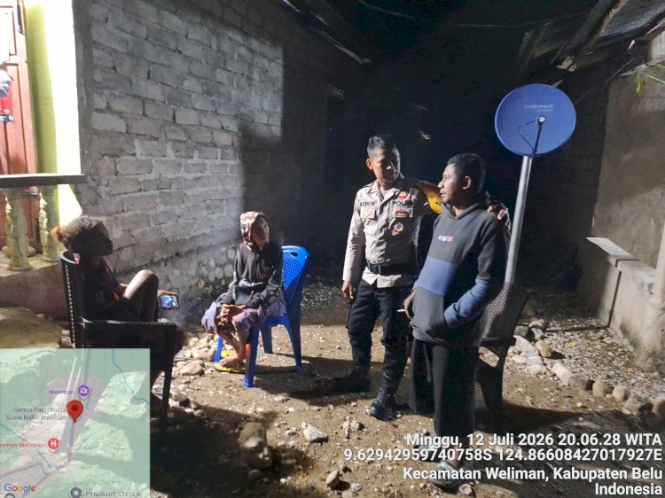 Rangkul Masyarakat Melalui Patroli Dialogis, Polsek Weliman Perkuat Sinergi Jaga Kamtibmas