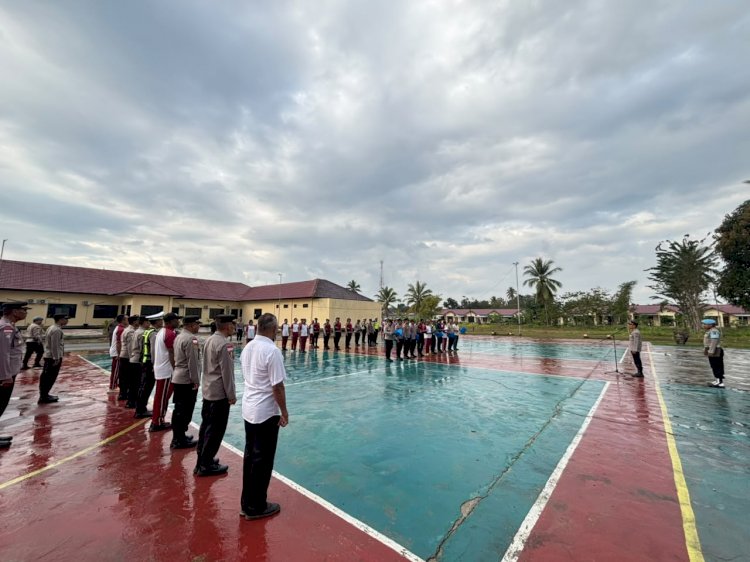 Apel Pagi Polres Malaka Jadi Momentum Penguatan Disiplin dan Profesionalisme Personel