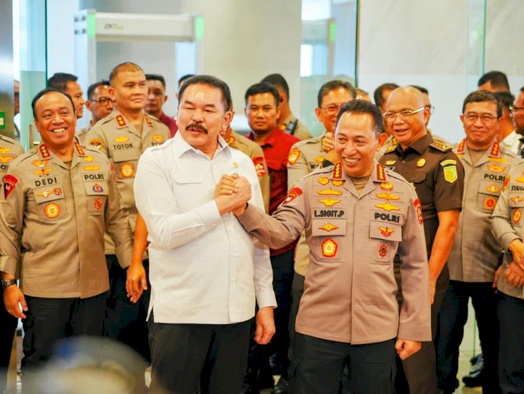 Kapolri dan Jaksa Agung Perkuat Sinergitas Penegakan Hukum, Pastikan Soliditas Institusi