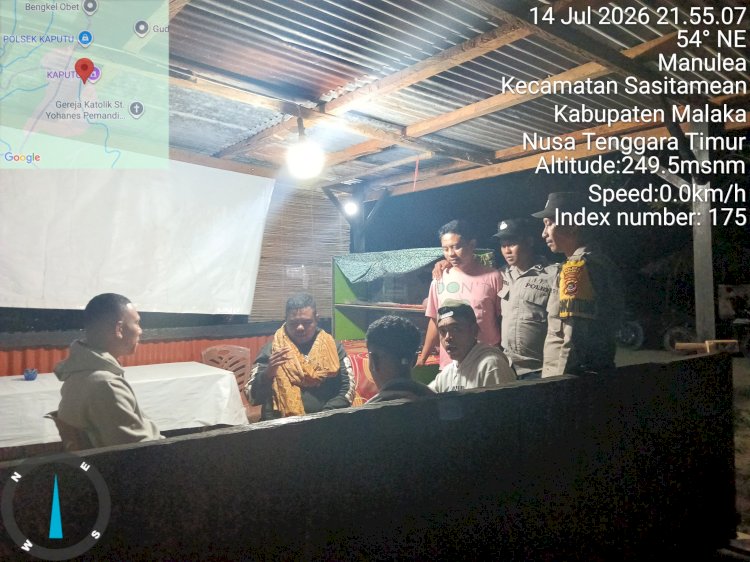 Patroli Dialogis Polsek Sasitamean Cegah Curanmor dan Perkuat Kesadaran Kamtibmas Masyarakat