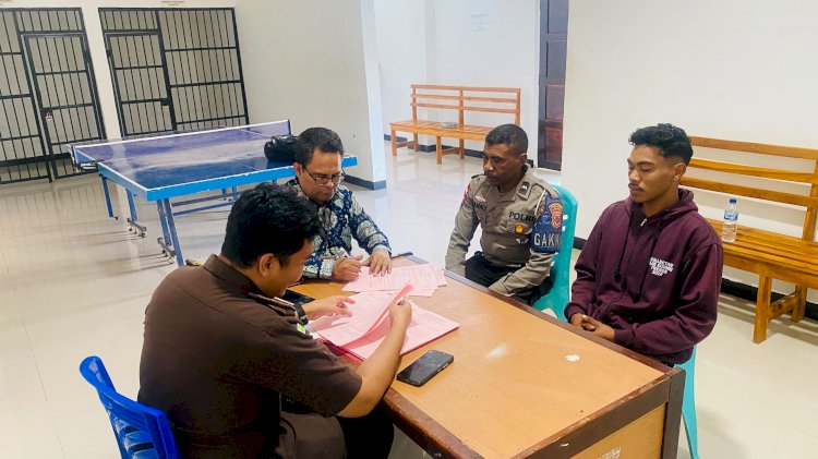 Satlantas Polres Malaka Laksanakan Tahap II Perkara Kecelakaan Lalu Lintas, Wujud Profesionalisme dalam Penegakan Hukum