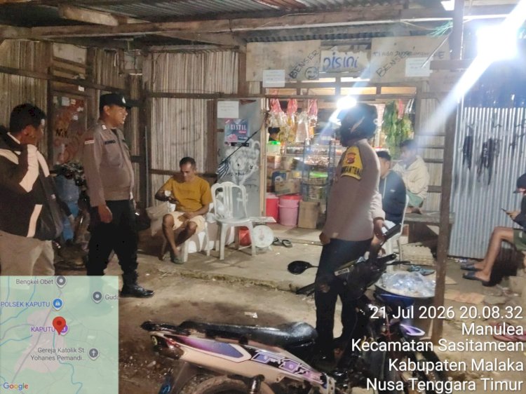 Cegah Curanmor Sejak Dini, Polsek Sasitamean Ajak Warga Jadi Mitra Menjaga Keamanan Lingkungan