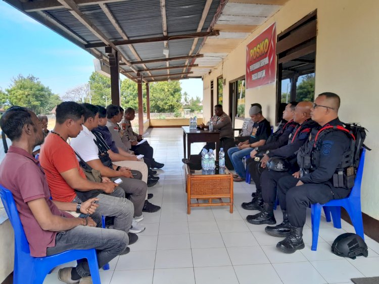 Polda NTT Kedepankan Musyawarah dan Pendekatan Adat, Situasi Pasca Konflik di Adonara Timur Semakin Kondusif