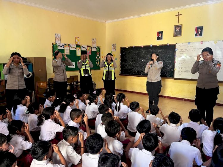 Polda NTT Gelar Trauma Healing dan Terapi USEFT bagi Anak-Anak Terdampak Konflik di Adonara Timur, Dukung Pemulihan Psikologis Pascakonflik