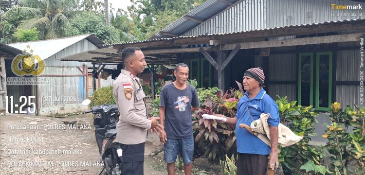 Hadir di Pusat Aktivitas Warga, Polsek Malaka Timur Perkuat Pelayanan dan Ciptakan Rasa Aman