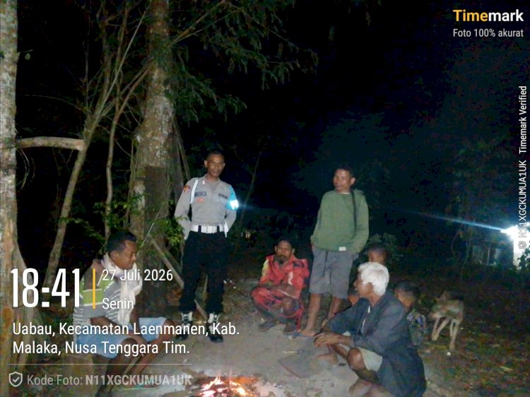 Cegah Kenakalan Remaja, Polsek Laenmanen Intensifkan Patroli Preventif di Titik Rawan Kamtibmas