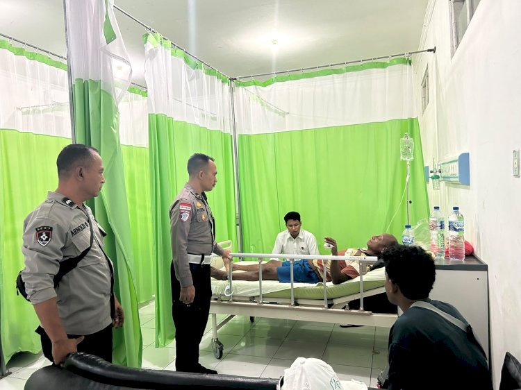 Polres Malaka Pastikan Hak Pelayanan Kesehatan Tahanan Terpenuhi Melalui Penanganan Medis Profesional