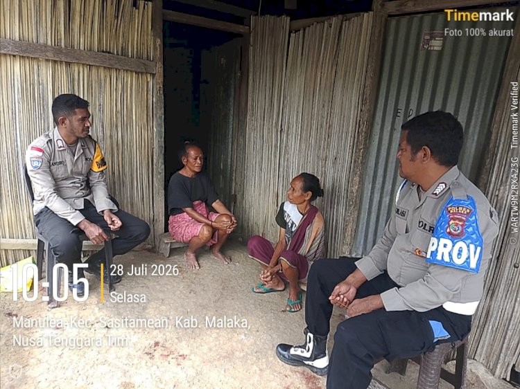 Patroli Dialogis Polsek Sasitamean Perkuat Kedekatan dengan Warga, Cegah Gangguan Kamtibmas Sejak Dini