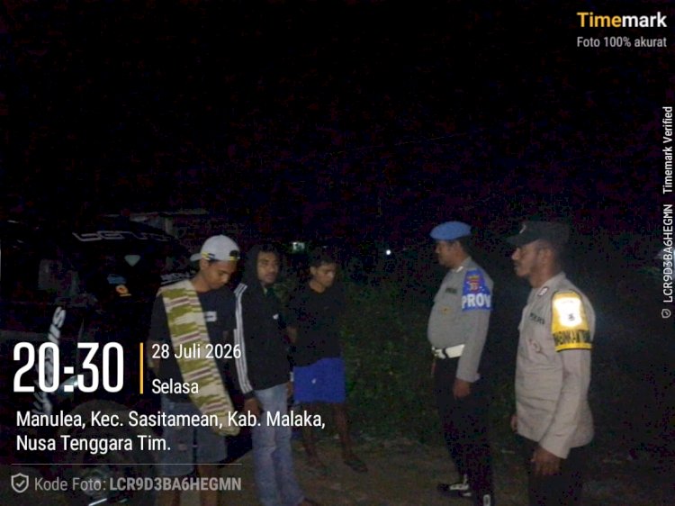 Cegah Curanmor dan Gangguan Kamtibmas, Polsek Sasitamean Perkuat Kedekatan dengan Warga Lewat Patroli Dialogis