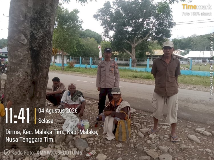 Edukasi Humanis Jadi Kunci Pencegahan Kejahatan, Polsek Malaka Timur Perkuat Kemitraan dengan Masyarakat