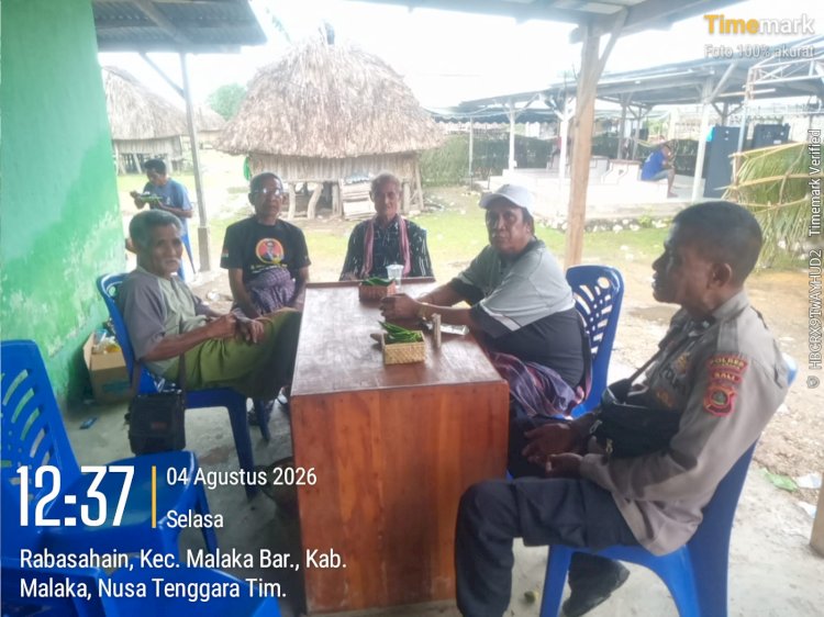 Patroli Dialogis Polsek Malaka Barat Tingkatkan Kepercayaan Masyarakat terhadap Pelayanan Polri