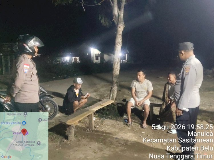 Cegah Curanmor Sejak Dini, Polsek Sasitamean Ajak Warga Menjadi Garda Terdepan Menjaga Kamtibmas