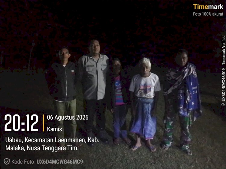 Patroli Malam Polsek Laenmanen Perkuat Pencegahan Gangguan Kamtibmas, Warga Diajak Aktif Jaga Lingkungan