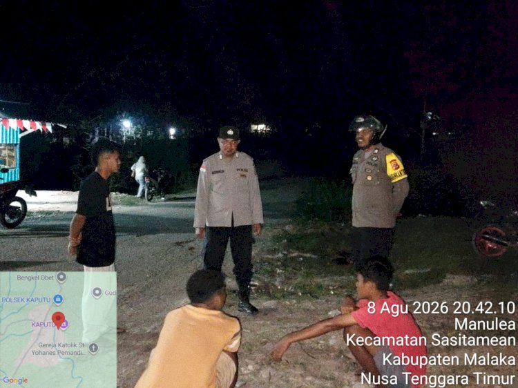 Bukan Sekadar Patroli, Polisi Ajak Warga Sasitamean Jadi Mitra Jaga Keamanan Lingkungan