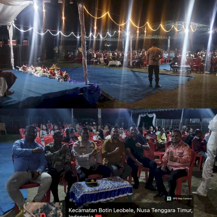 Polsek Sasitamean Hadir di Tengah Masyarakat, Berikan Himbauan Kamtibmas pada Acara Pernikahan