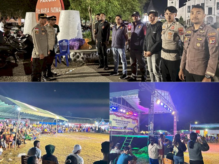 Polres Malaka Pastikan Pekan Kebudayaan Sambut HUT ke-81 Kemerdekaan RI Berlangsung Aman dan Kondusif