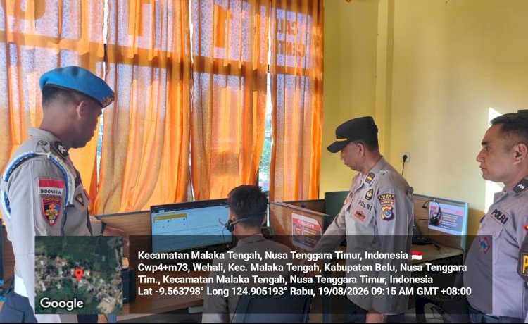 Polres Malaka Siaga 24 Jam, Call Center 110 Siap Layani Aduan Masyarakat