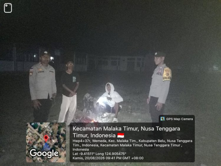 Polsek Malaka Timur Intensifkan Patroli Dialogis, Perkuat Sinergi dengan Masyarakat Jaga Kamtibmas