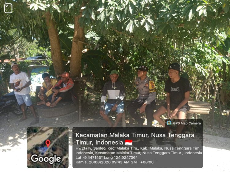 Dari Bengkel hingga Pangkalan Ojek, Polisi Bangun Kesadaran Warga Jaga Kamtibmas