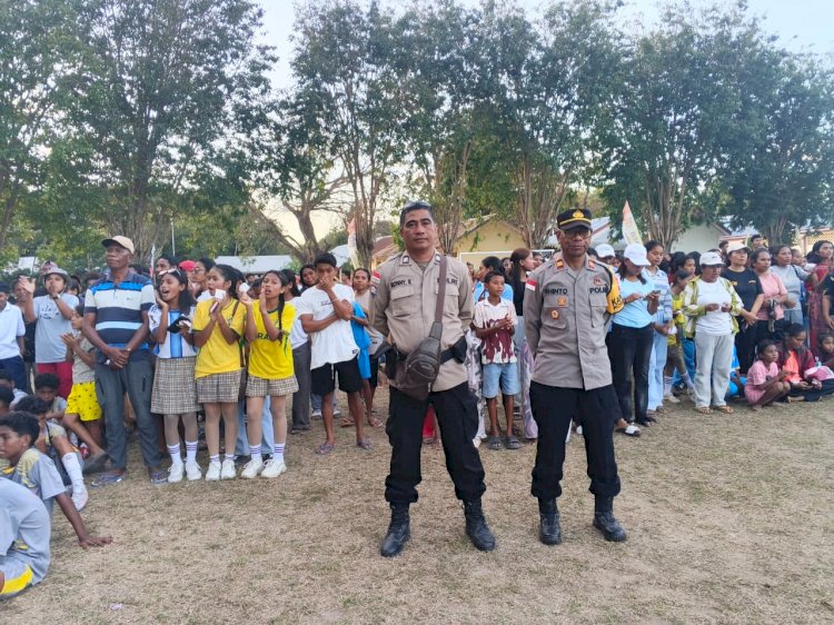 Polres Malaka Amankan Final Sulama Cup II 2026, Pertandingan Berlangsung Aman dan Meriah