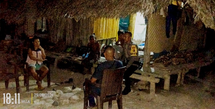 Bhabinkamtibmas Halibasar Sambangi Warga, Perkuat Sinergi Jaga Kamtibmas di Desa Binaan