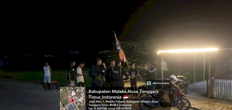 Patroli Presisi Polres Malaka Hadir di Jam Rawan, Ajak Generasi Muda Jaga Kamtibmas dan Hindari Miras serta Balap Liar