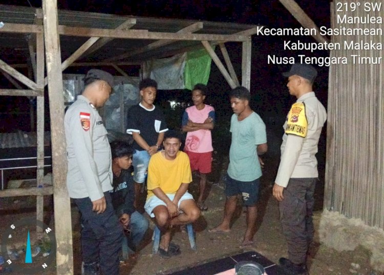 Rangkul Generasi Muda, Polsek Sasitamean Bangun Kesadaran Bersama Jaga Kamtibmas