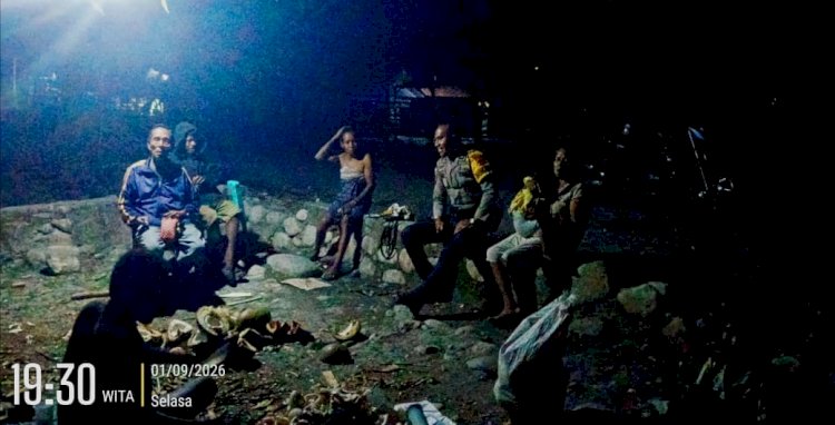 Bhabinkamtibmas Wewiku Ajak Warga Jadi Mitra Polisi Jaga Keamanan Lingkungan