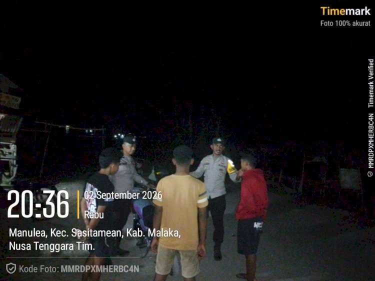 Keamanan Dimulai dari Kepedulian, Polsek Sasitamean Ajak Warga Jadi Mitra Polisi