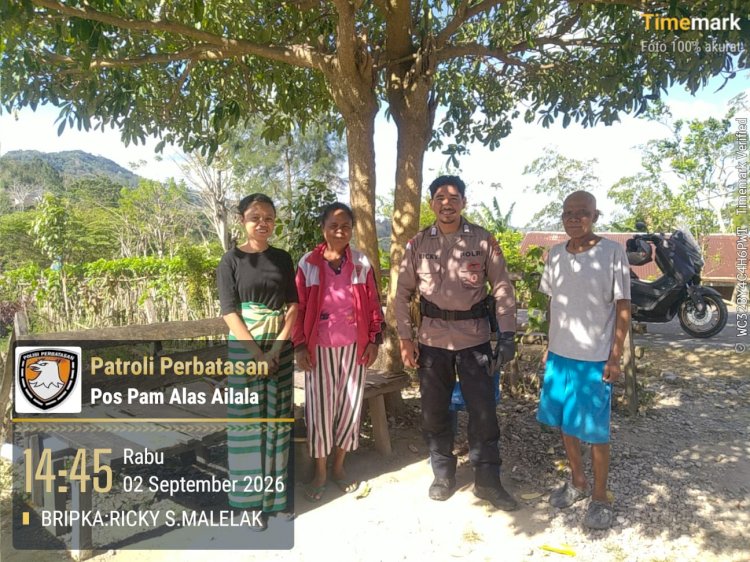 Jaga Keamanan Kawasan Perbatasan, Polri Perkuat Patroli Antisipasi Pelintas Batas Ilegal
