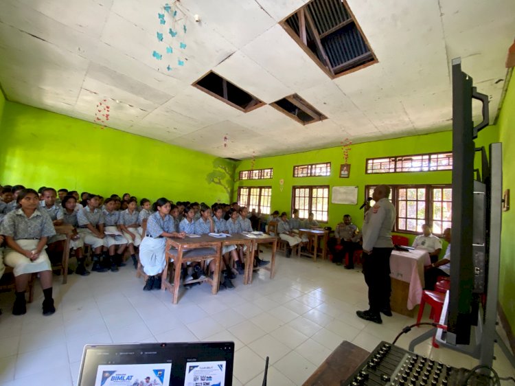 Bag SDM Polres Malaka Sosialisasikan Bimlat di SMAN 1 Malaka Timur, Dorong Generasi Muda Kenali Peluang Pengabdian di Polri