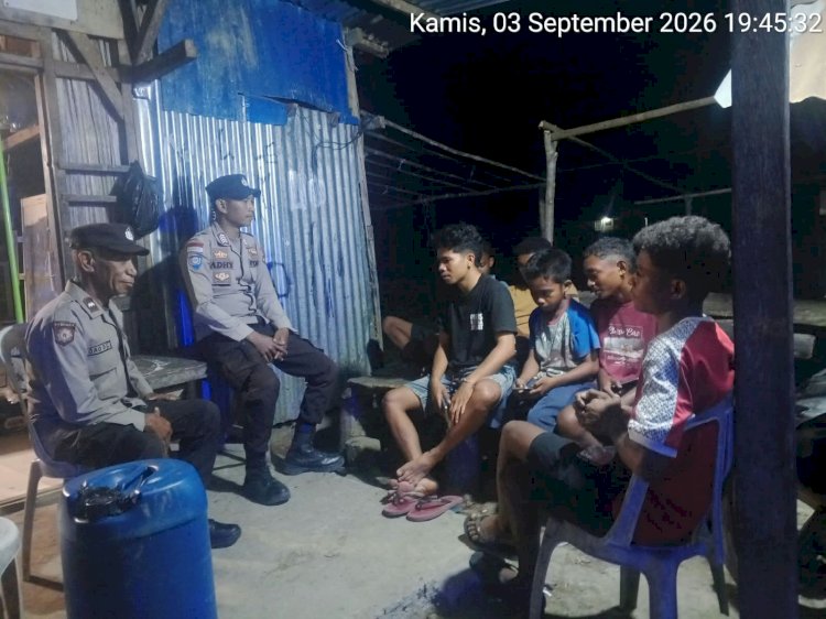 Cegah Gangguan Kamtibmas Sejak Dini, Polsek Sasitamean Hadir Jaga Keamanan Aktivitas Warga