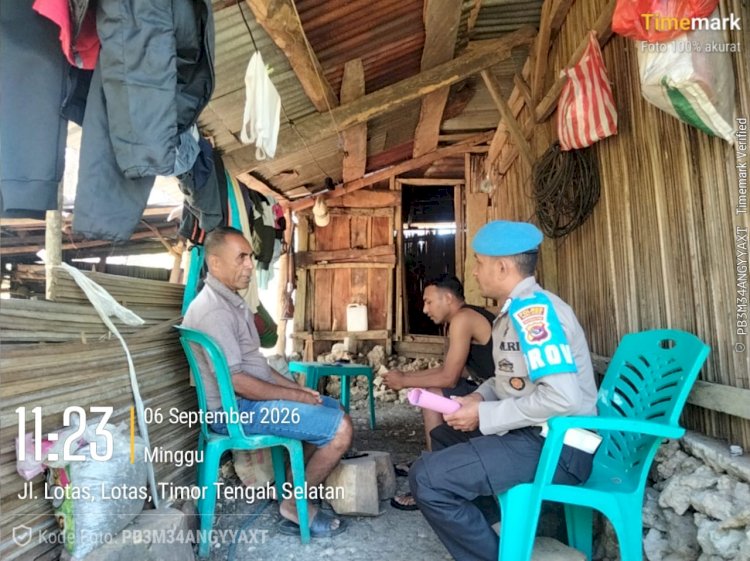 Patroli Dialogis Polsek Rinhat Perkuat Kamtibmas, Polisi Hadir di Tengah Masyarakat
