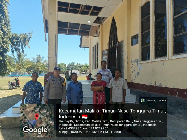 Tindak Lanjut Commander Wish Kapolda NTT, Polsek Malaka Timur Intensifkan Patroli Dialogis