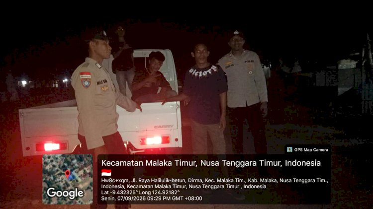 Polsek Malaka Timur Intensifkan Patroli Dialogis, Jaga Kamtibmas Tetap Aman dan Kondusif