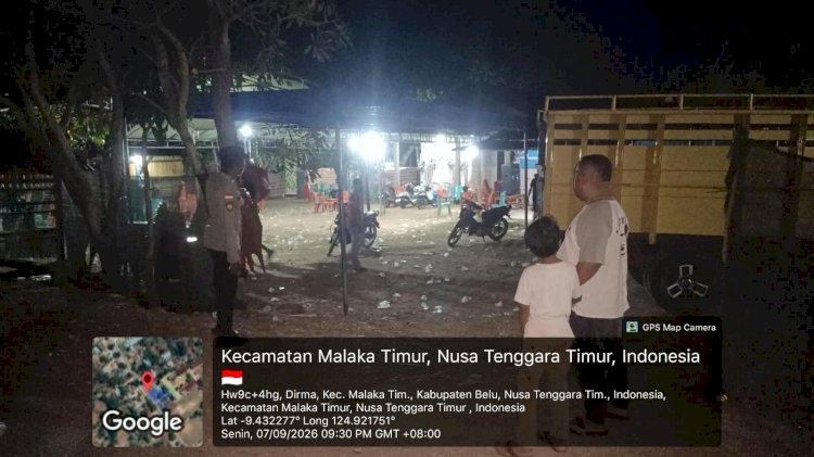 Polsek Malaka Timur Intensifkan Patroli Dialogis, Polisi Hadir Jaga Keamanan Warga