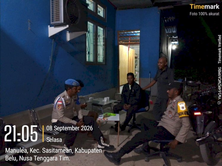 Polsek Sasitamean Intensifkan Patroli Dialogis, Perkuat Kamtibmas di Tengah Masyarakat